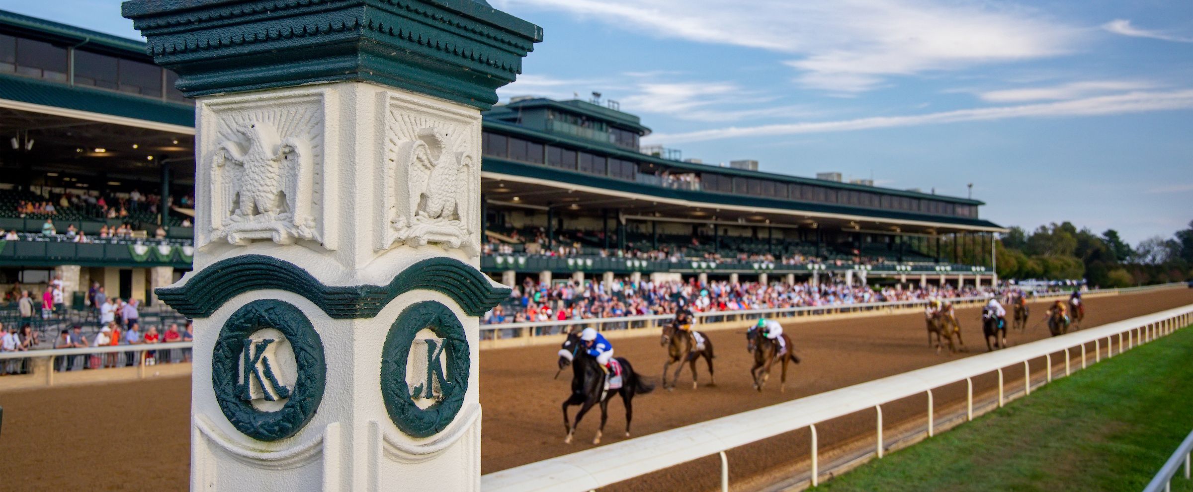 Keeneland Race Course in Lexington, KY